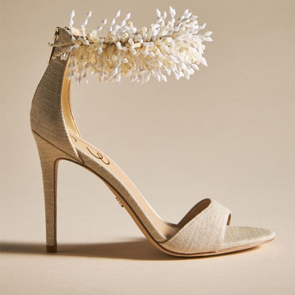 Sam Edelman women’s Gillie Ankle Strap
Sandal size 8 SAND color  new with box - Picture 4 of 9